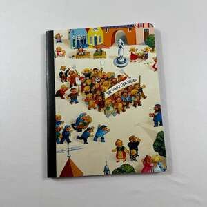 Vintage Illustrated 'We Want Our Share' Lined Notebook Journal